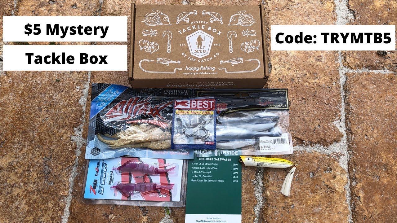 Unboxing the $5 Mystery Tackle Box  Is It Worth It? (March 2020) 