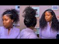 AFFORDABLE 360 Full Lace Water Wave Wig Install | Luvme Hair