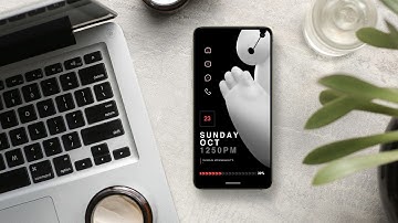 minimal home screen | nova launcher setup