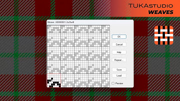 Customize Weaves | TUKAstudio Video Help | Fabric Design Software | Weaves
