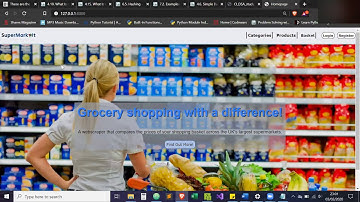 SuperMarkIt  - Price comparison site using Django (Python)