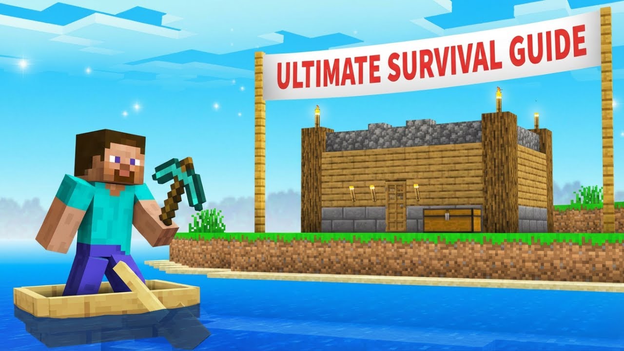 MEGA VILLAGE Construction in Hardcore Minecraft | Survival Let's Play ...