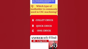 CNC PROGRAMMING - CNC programming questions and answers - question 2 #cnc