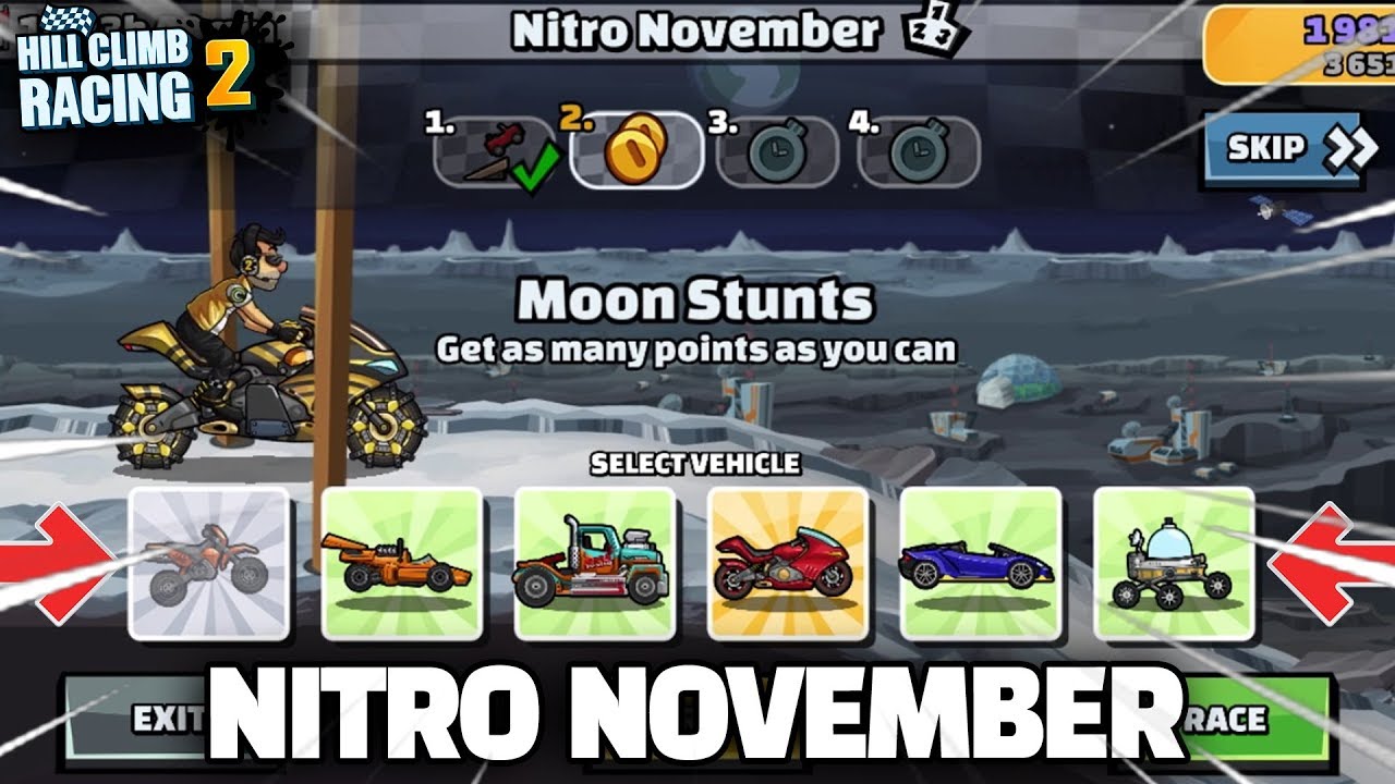 Hill Climb Racing 2 Nitro November New Team Event YouTube