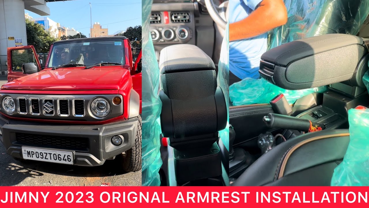 Jimny orignal MGA armrest installation 