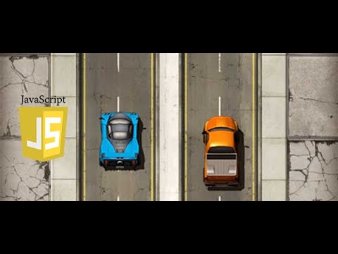 CRAZY CAR RACING GAME IN JAVASCRIPT WITH SOURCE CODE