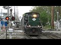 New york atlantic railway freight trains compilation of 2019