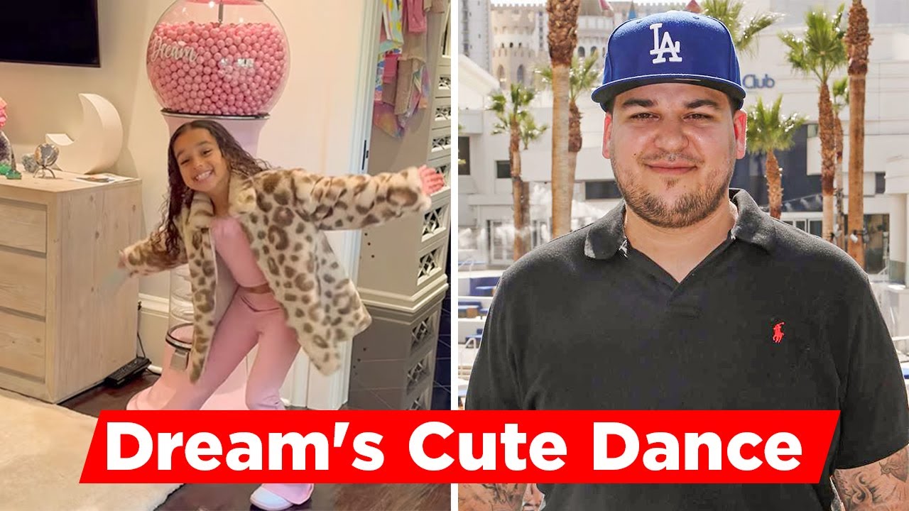 Rob Kardashian Shares His Daughter Dream's Dancing Video YouTube