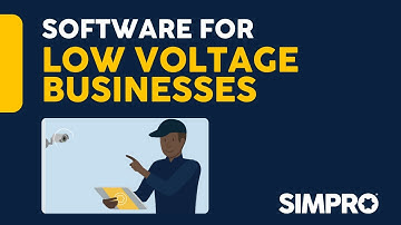 Simpro Software | For Security & AV Technology Businesses