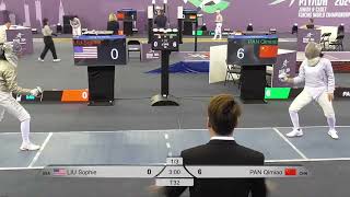 Riyadh World Championships 2024 CWS - L32 - Sophie Liu USA v Pan Qimiao CHN