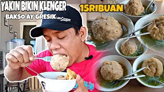 BAKSO PORSI KLENGER BIKIN KENYANG CUMA 15 RIBUAN - bakso ay perum Gardenia gresik