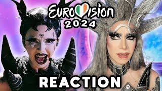 Bambie Thug - Doomsday Blue (LIVE) | Ireland 🇮🇪 | Reacting to Eurovision 2024