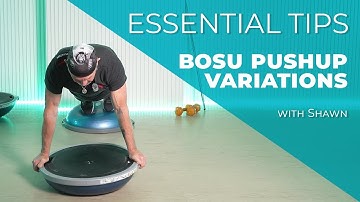BOSU Ball Essentials-Pushups