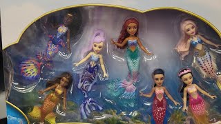 DISNEY PRINCESS AND FROZEN DOLLS - JASMINE POCAHONTAS RAYA TIANA ANNA & ELSA MOANA AND