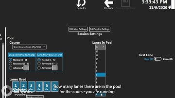 Setting Up Swimming Sessions in Gen7 Swim Timing Software | Colorado Time Systems