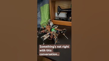 Robots can now talk to each other, but over the top of each other. #robot #ai #robotic #esp32