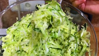 Готовлю каждый день! Мой дежурный салат из капусты! ОЧЕНЬ ВКУСНЫЙ и простой рецепт!