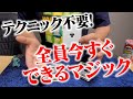 [487]【初心者にもオススメ】すごい！今すぐ覚えられるマジックを解説