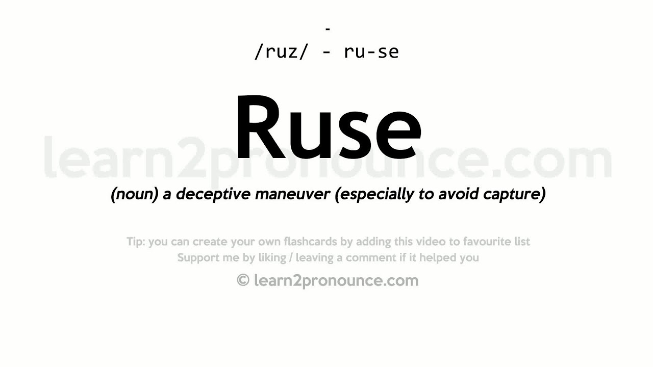 ruse definition