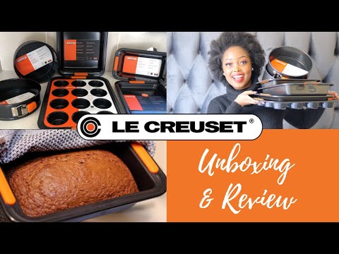 VLOG: BAKE WITH ME!, LE CREUSET BAKEWARE UNBOXING & REVIEW