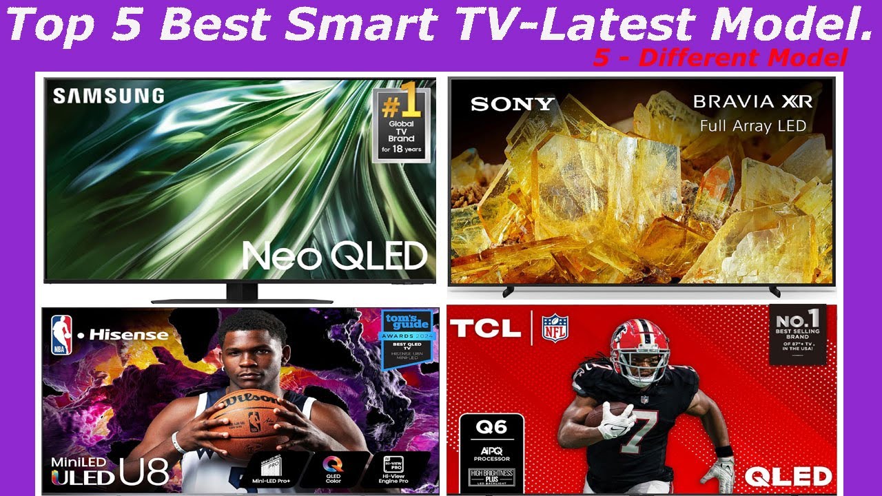 Top 5 Best Smart TV - Latest Model | 5 - Different Model! [2025 Buyer's ...