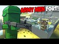 Green Army Men FORTRESS vs Endless Waves! - Ancient Warfare 3: Battle Simulator