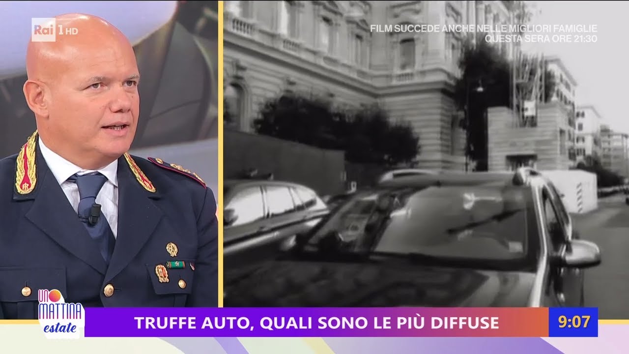 Boom di truffe al volante - Unomattina Estate 04/09/2025