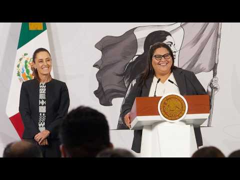 Gracias Presidenta por el alto honor de permitirme servirle al pueblo y las mujeres de México.