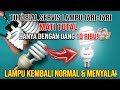 Tutorial memperbaikki lampu jari-jari mati total || cara mudah menganti bolam lampu jari²