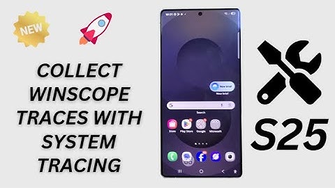 🛠️ Secret Dev Tools! Toggle System Tracing Winscope Logs on S25 Edge & Ultra