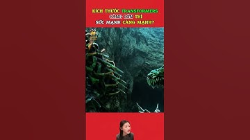 Transformers càng lớn thì sức mạnh càng mạnh? #giảitrí #reviewphim #shotsvideo #transformers