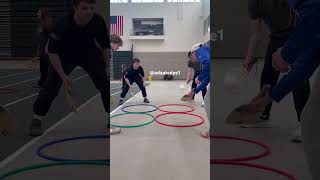 Pickleball 4 square 🏓 #pickleball #physicaleducation #sports #teamwork