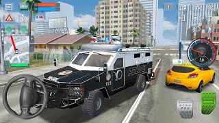 Lenco BearCat Armored Vehicle - Escort Mission | Police Sim 2022 Cop Simulator screenshot 5