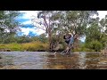 February dry fly and nymph fishing in victoria  steavenson river victoria