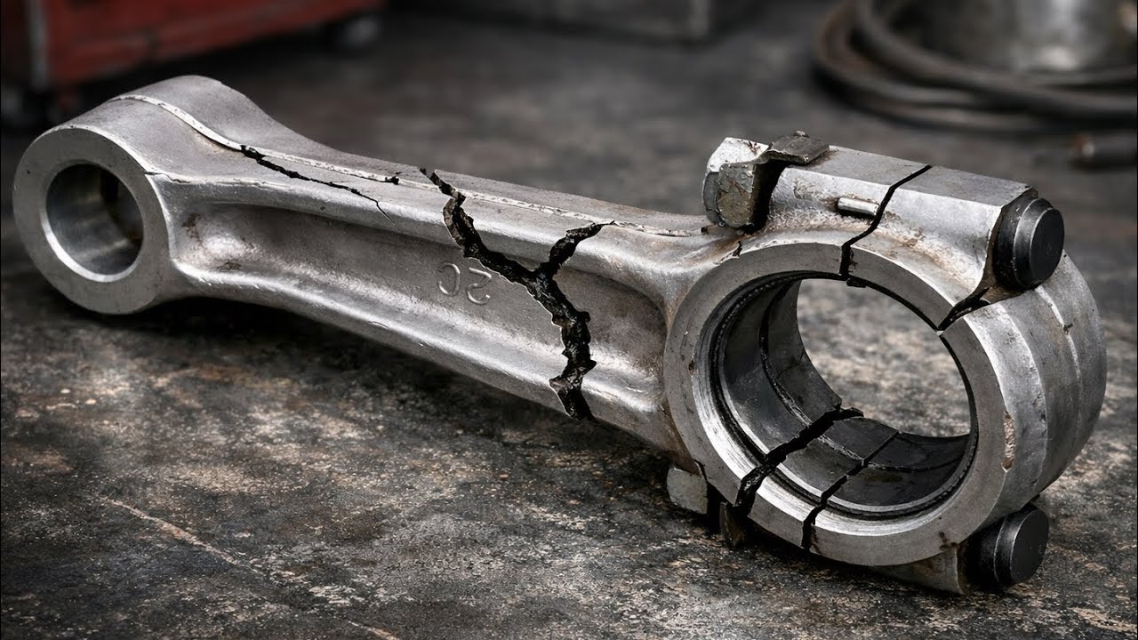 Amazing Engineering! Full Connecting Rod Manufacturing Step by Step ...