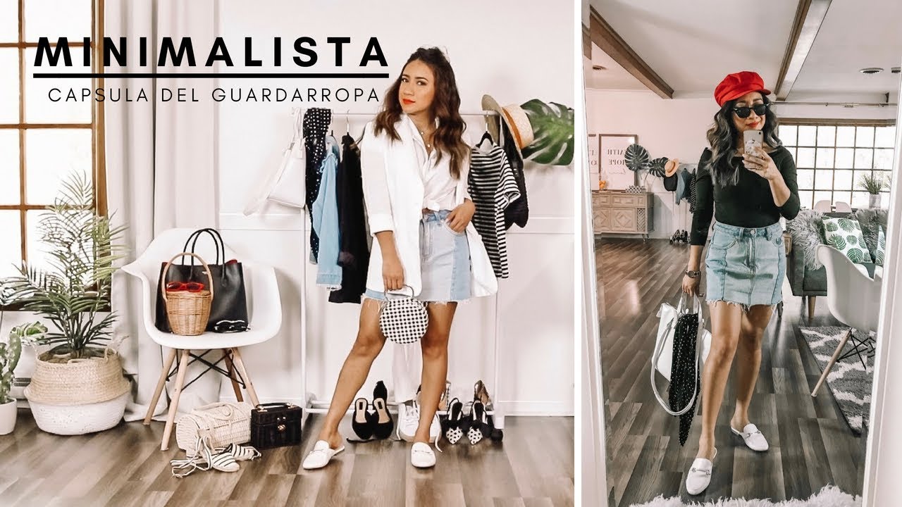 CAPSULA DEL GUARDARROPA MINIMALISTA | 10 OUTFITS CON 10 PRENDAS DE | JORYCK YouTube