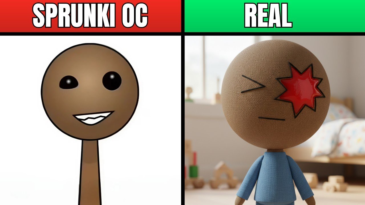 Sprunki OC: Buddy (from the Kick the Buddy)phase 3 in REAL LIFE