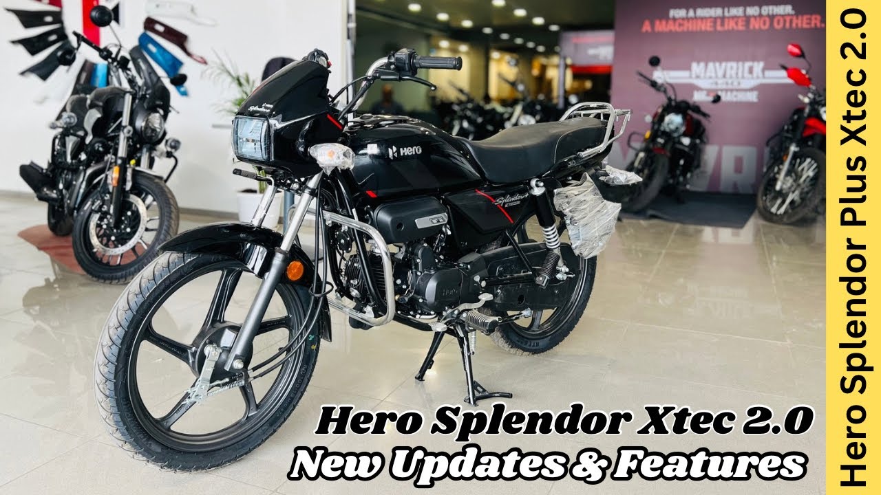 New Hero Splendor Plus Xtec 2.0 New Updates & Features 😍 Best Features ...