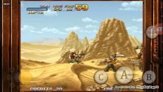 MARCO IN THE DESERT IN Metal Slug 2 Mission 1 Complete Part 1/6