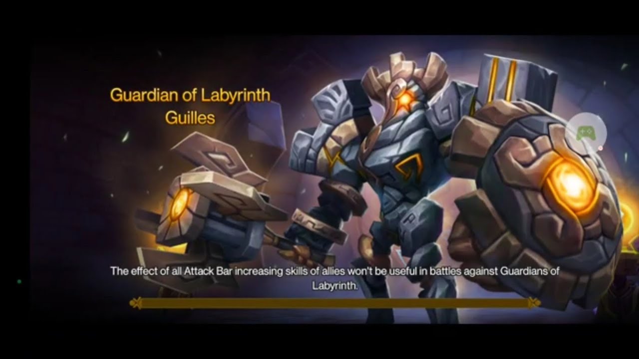 Summoners War ~Labyrinth Hell Mode~ Guilles Obtainable Team - YouTube