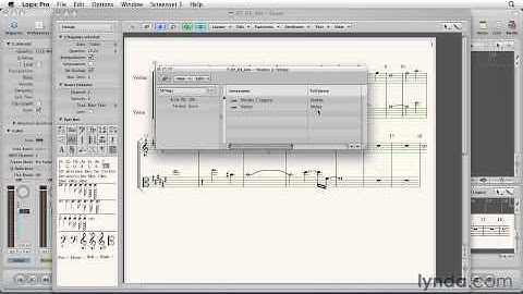 Logic Pro 9 Essential Training 7 C Scores