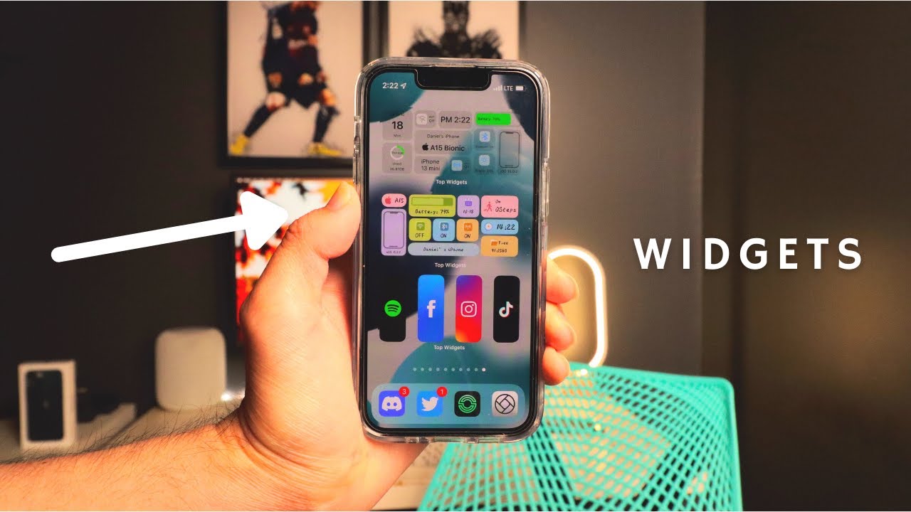 Best iPhone 13 mini Widgets October 2021 YouTube