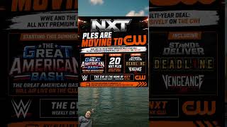 NXT PLEs Are Moving to The CW!