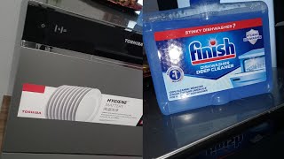 How to use Finish Dishwasher cleaner