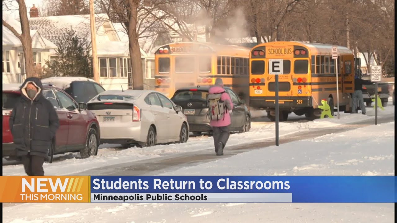 Minneapolis Public Schools Return To In-Person Learning - YouTube