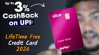 slice Savings Account & LifeTime Free slice Super Credit Card | Upto 3% CashBack on UPI | slice-in-3 Wealth