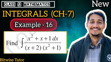 Integrals example 16 | Example 16 class 12 maths ch 7 | Example 16 integral class 12