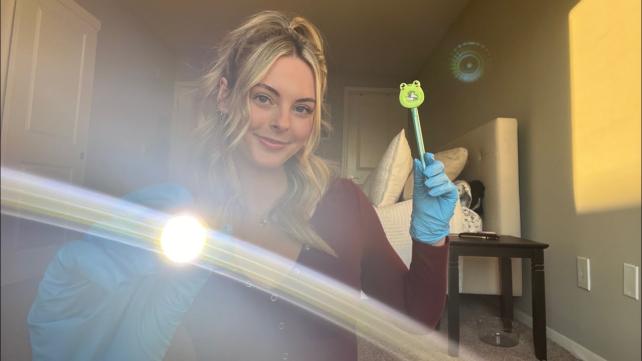 ASMR 10 Minute Cranial Nerve Exam