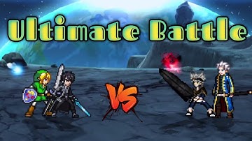 Kirito (3 forms) & Link VS Asta (all form) & Vergil in Jump Force Mugen 🔥