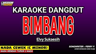 BIMBANG - KARAOKE DANGDUT | ELVY SUKAESIH
